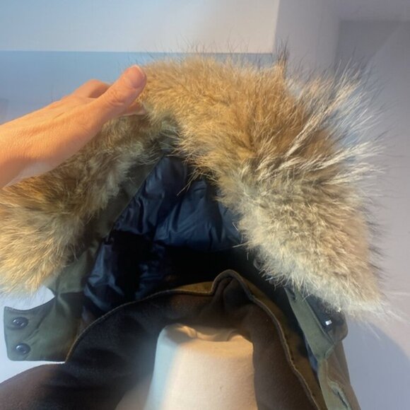 Nobis Cindy women’s parka army green size small - Picture 3 of 16